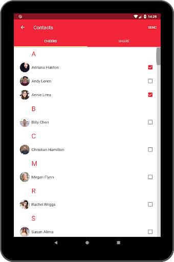Cheers - Invite instantly. screenshot 6