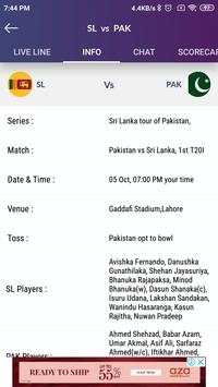 CKT Live Score - Free Live Score screenshot 3