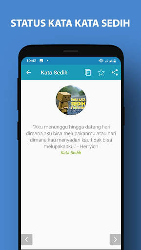 Kata Kata Sedih Status WA screenshot 3