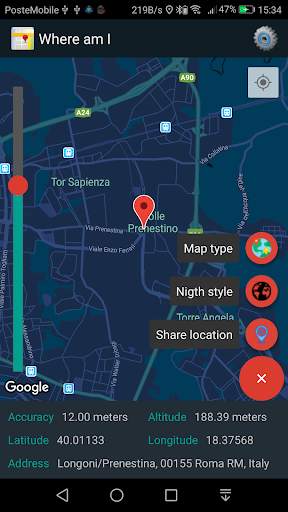 Where am I - My GPS position screenshot 5