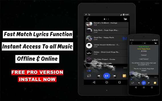 Faster Mp3 Music Player & Song Lyrics screenshot 10
