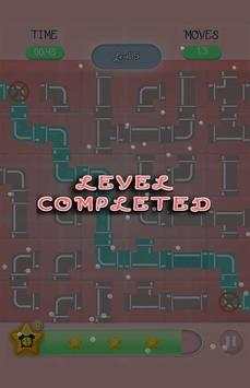 Connect Pipes Classic Puzzle Brain Game screenshot 3