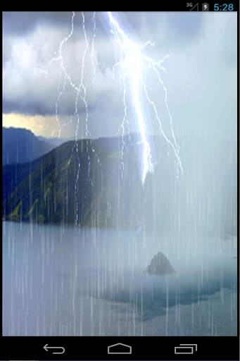 Rain Live Wallpaper screenshot 3