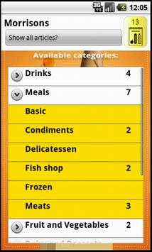 LA LISTA shared shopping list screenshot 3