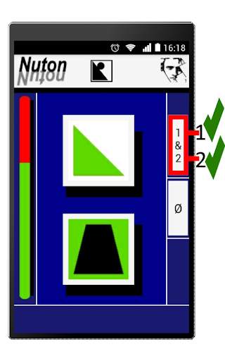 Nuton: Casual puzzle game for geometry IQ testing скриншот 3