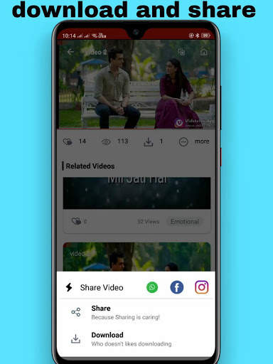 Play Me Play video status Make your Status screenshot 4