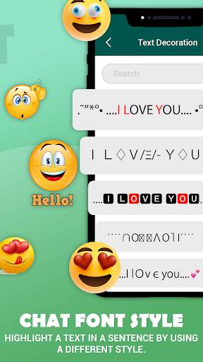 Chat Styles Cool Font & Stylish Text for WhatsApp screenshot 4