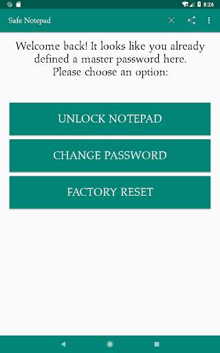 Safe Notepad - with search tool screenshot 6