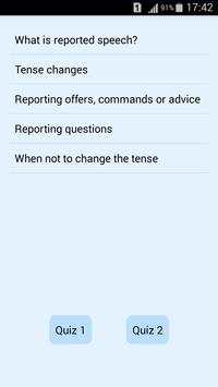 Reported Speech screenshot 2