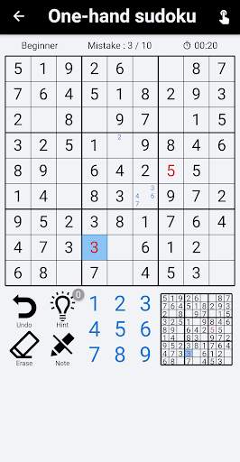 Onedoku - Free Sudoku - Best puzzle game screenshot 5