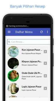Resep Jajanan Pasar screenshot 2