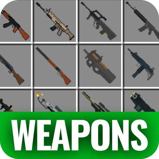 Guns for minecraft: swords, grenades, machine guns 1.12.0