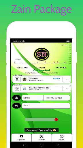 SN TUNNEL VPN screenshot 6