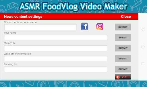 ASMR FoodVlog Video Maker screenshot 4