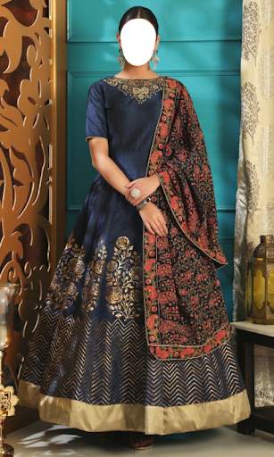 Anarkali Dress Photo Suit New screenshot 3