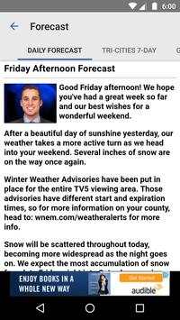 WNEM TV5 Weather screenshot 5