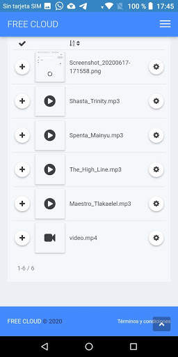 Free Cloud  video and music server screenshot 5
