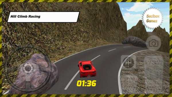 Super Red Car Off-Road Racing 2018 screenshot 3