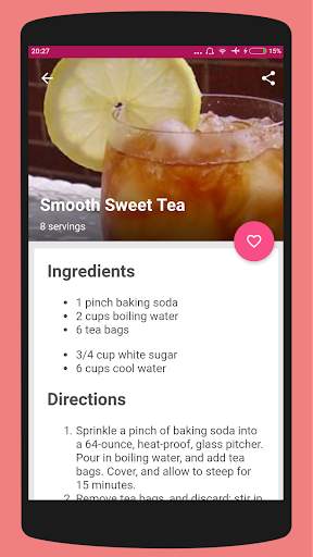 Tea Recipes screenshot 5