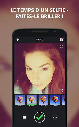 Appareil photo selfie filtres screenshot 1