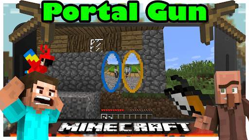 Weapon Portal Minecraft Mod screenshot 1