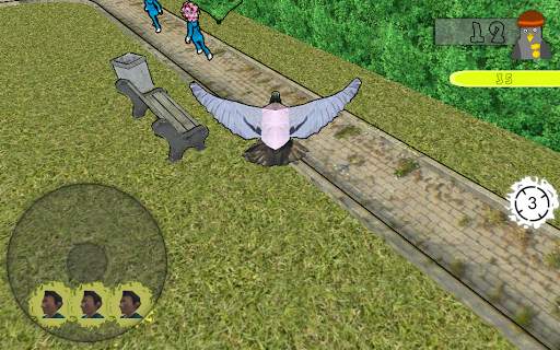 Pigeon attack - bird bomber screenshot 4