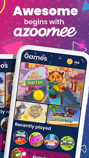 Azoomee - Games & Videos Kids  screenshot 2