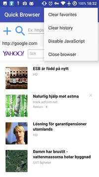Quick Browser screenshot 2