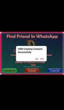 Friend Finder 4 Whatsapp screenshot 1