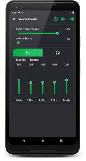 Volume Booster Full Pro for Audio and Video screenshot 1