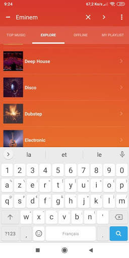 Musi Stream : Simple Free Music Streaming Player screenshot 4
