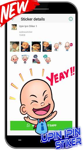 Upin Ipin Stiker For WAStickerApps screenshot 3