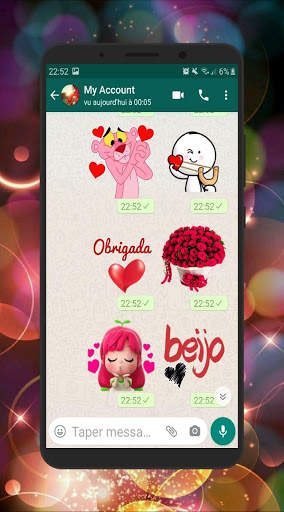 Figurinhas memes Apaixonados  WAStickerApps screenshot 5