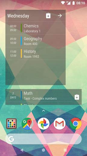 Timetable screenshot 8