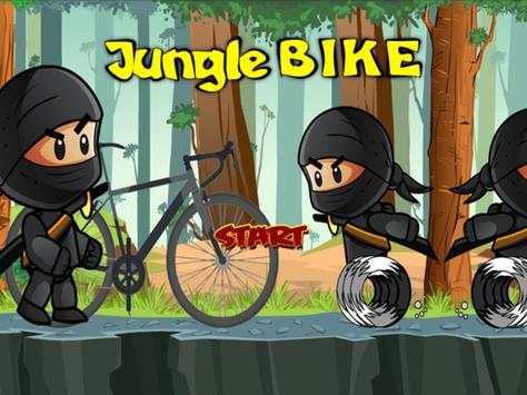 Ninja Stunts Jungle Bike Dash screenshot 6