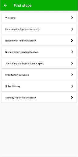 Egerton University screenshot 3
