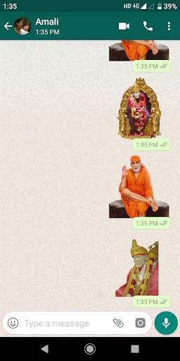 Sai Baba Stickers for WhatsApp 2019 screenshot 3