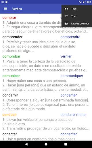 Verbos Español screenshot 10