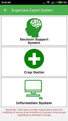 Sugarcane Expert System screenshot 2