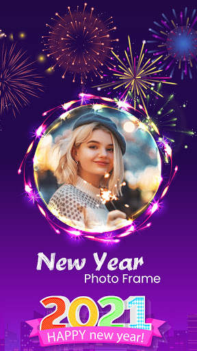 Happy New Year 2021 Photo Frames screenshot 1