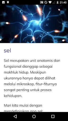 Kursus Biologi screenshot 3
