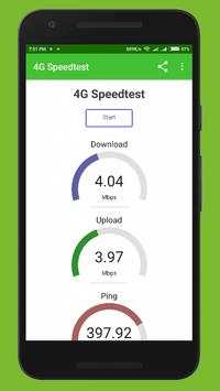 4G Speed Test screenshot 2