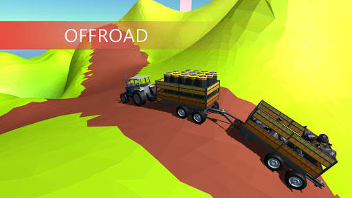 Tractor Driving Offroad: Trolley Transport Cargo screenshot 3