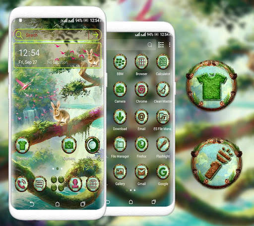 Dream Forest Launcher Theme screenshot 1