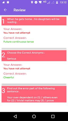 English Grammar Task : English Grammar Practice скриншот 8