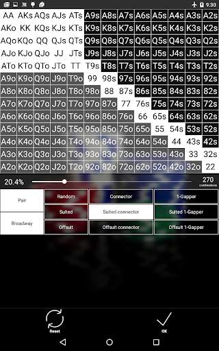 Poker Odds Camera Calculator screenshot 12