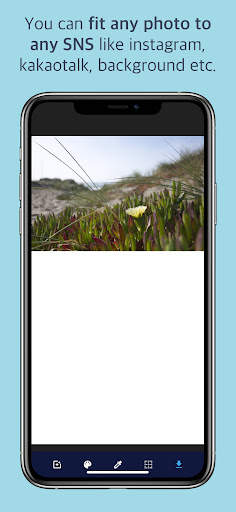Image Fit - Fit any photo to any SNS, Background screenshot 1