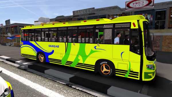 Bus Simulator Game 3D:Tourist Indonesia Heavy Bus screenshot 1
