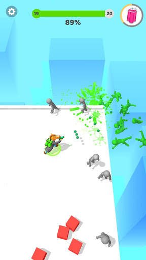 Paintman 3D - Stickman shooter स्क्रीनशॉट 3