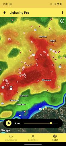 My Lightning Tracker screenshot 2